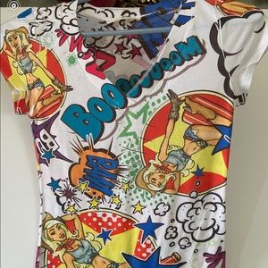 Superheroes shirt nwot
